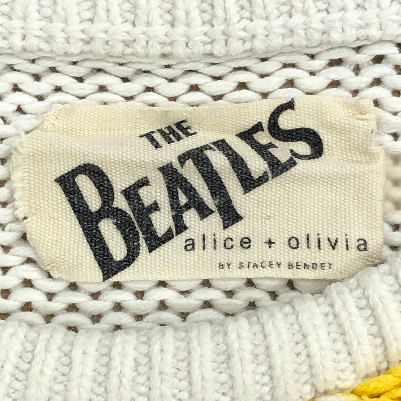 Alice + Olivia Alice + Olivia x The Beatles "Here Comes The Sun" Sweater XS Size XS / US 0-2 / IT 36-38 - 12 Thumbnail