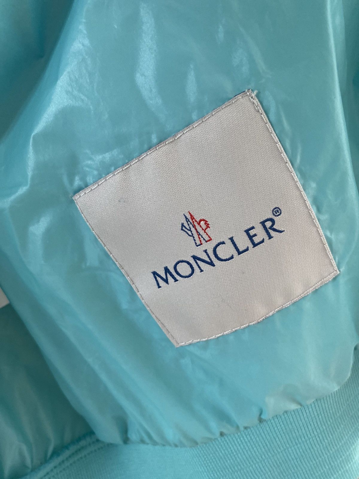 Moncler Moncler sports summer jacket S turquoise - perfect condition Size S / US 4 / IT 40 - 7 Thumbnail