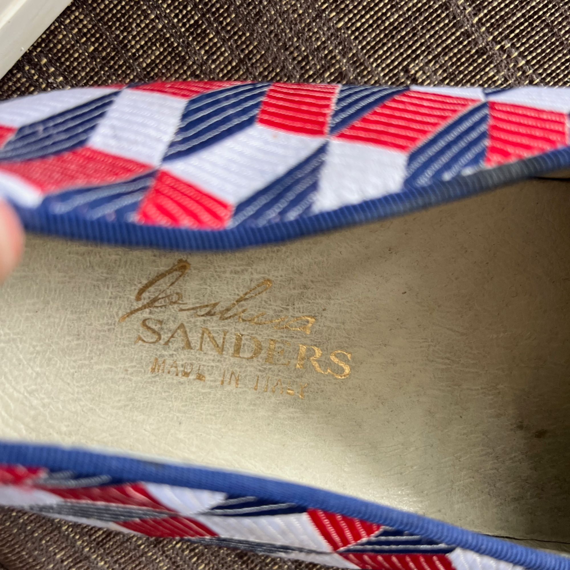 JOSHUA SANDERS Men's Joshua Sanders Geometric Slip On Size 43 (10) Size US 10 / EU 43 - 4 Thumbnail