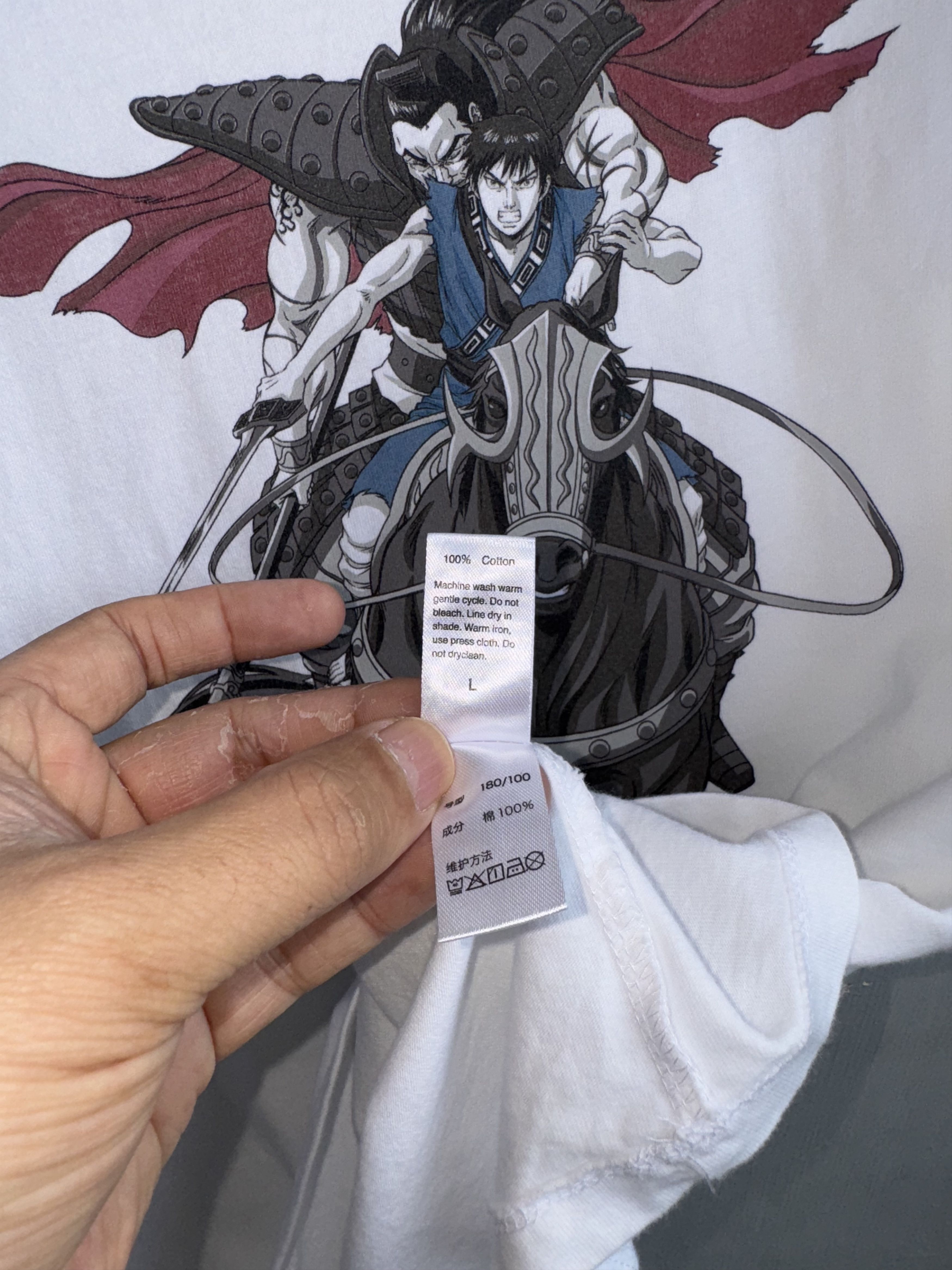 Anime × Japanese Brand Kingdom Shin & Ouki Shirt Size US L / EU 52-54 / 3 - 4 Thumbnail