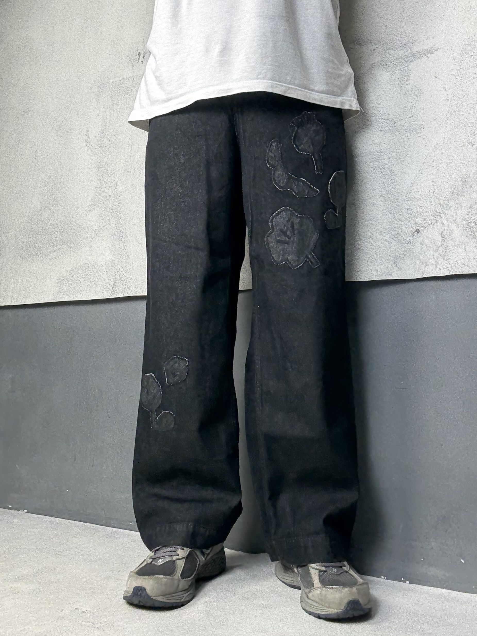Ne-Net Ne-net Black Denim Jeans Size US 30 / EU 46 - 1 Thumbnail