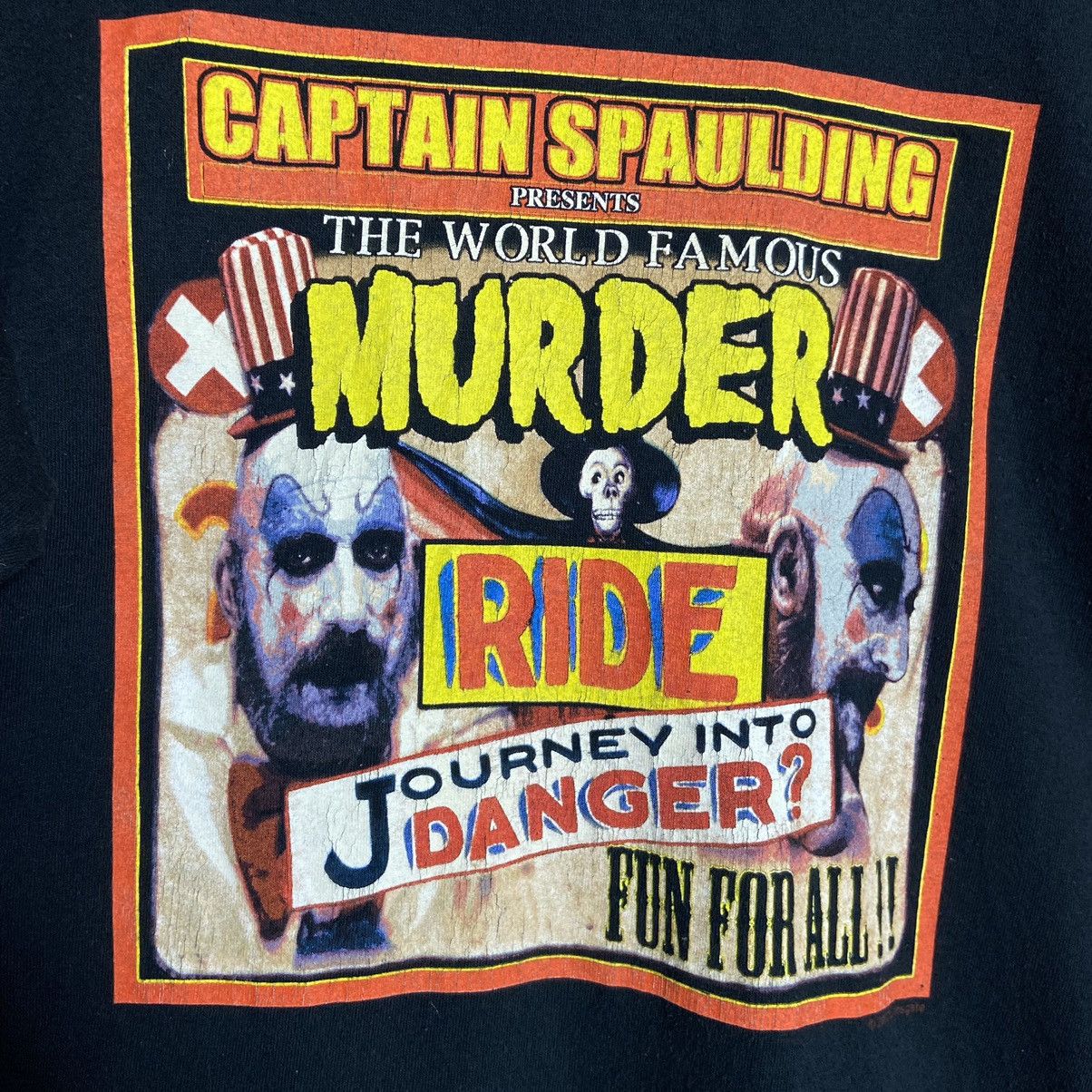 Vintage Vintage Captain Spaulding Murder Ride Horror T-Shirt Size US M / EU 48-50 / 2 - 2 Thumbnail