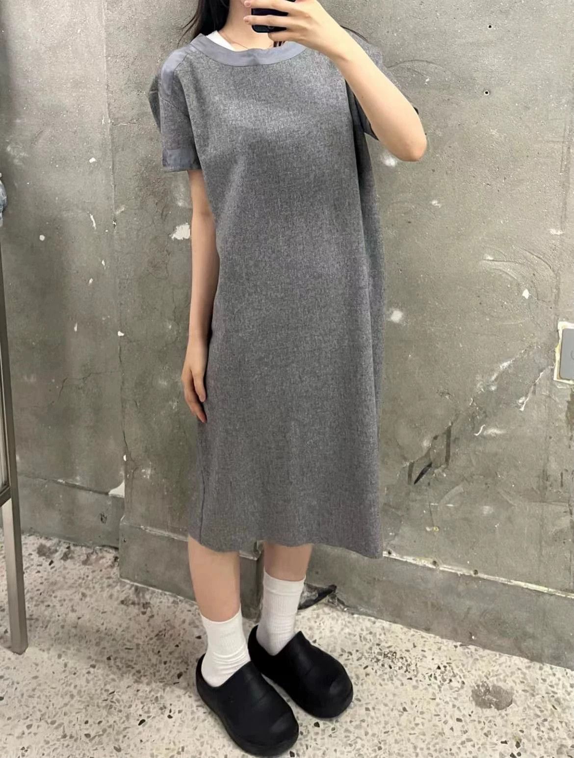 Dries Van Noten Dries Van Noten Wool Knit Dress 40 Dropped Shoulders Classic Size S / US 4 / IT 40 - 2 Thumbnail