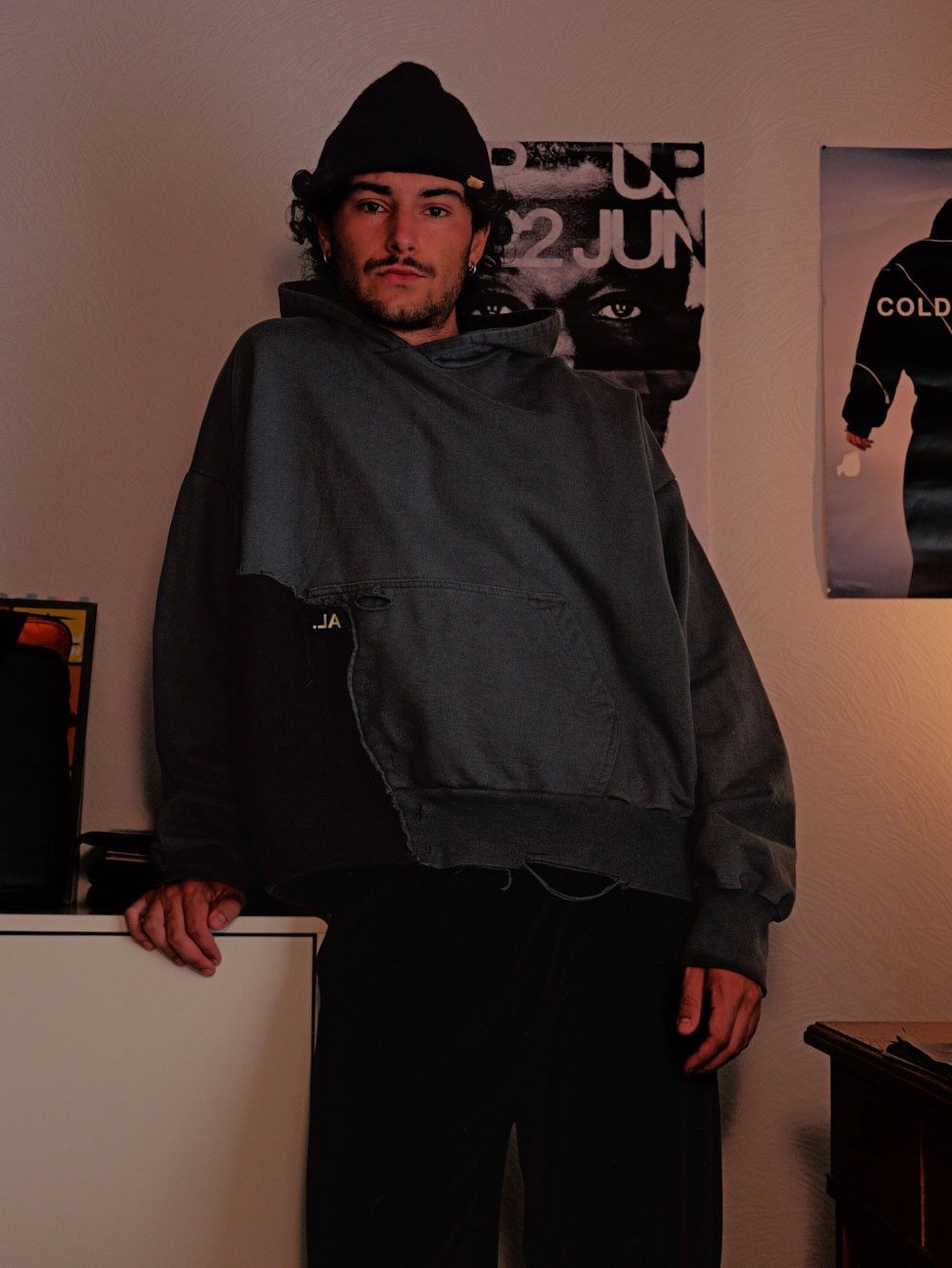 Val Kristopher Val Cristopher decunstructed hoodie Size US L / EU 52-54 / 3 - 1 Thumbnail