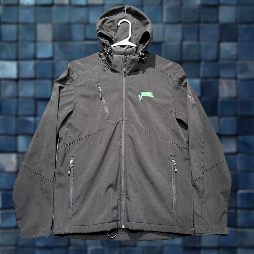 Eddie Bauer Eddie Bauer Jacket Mens Medium Black Softshell Full Zip Embroidered Logo Faded Size US M / EU 48-50 / 2 - 1 Thumbnail