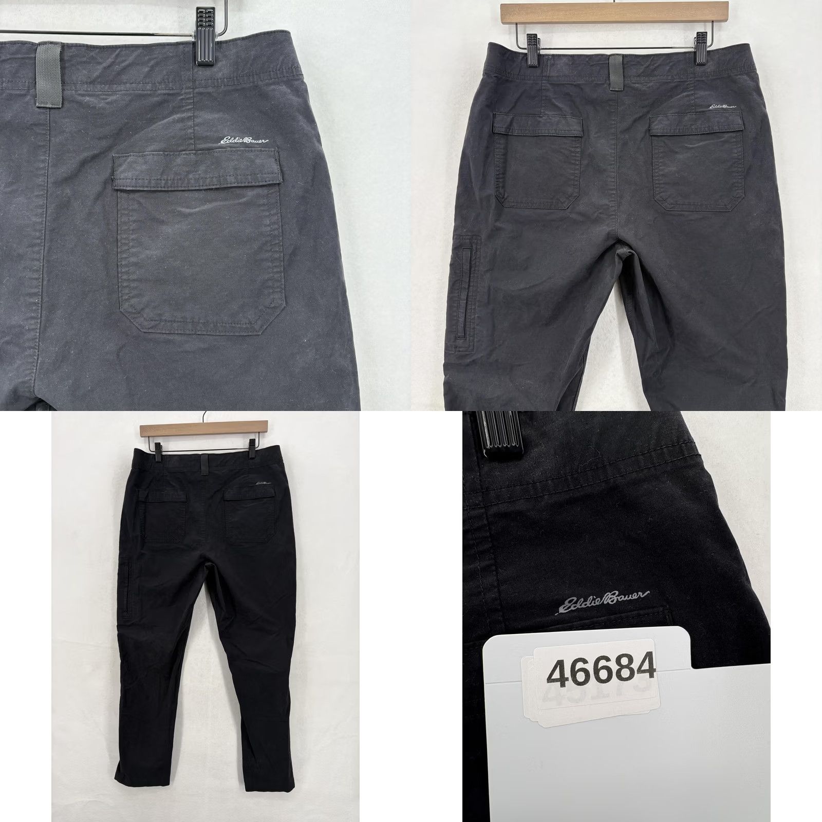 Eddie Bauer Eddie Bauer Travex Pants Womens 10 Black Straight Leg Stretch Twill Hiking Trail Size 32" / US 10 / IT 46 - 9 Thumbnail