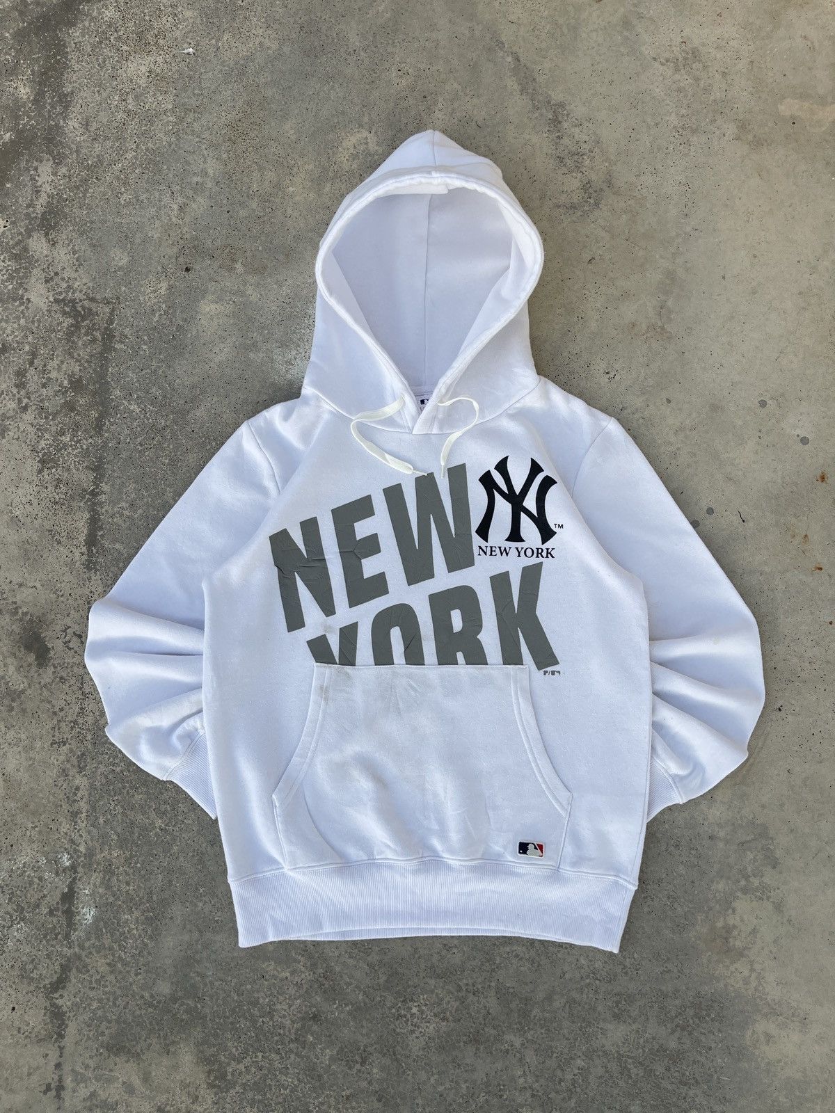 MLB × Vintage MLB New York Pullover Hoodie Size US M / EU 48-50 / 2 - 1 Thumbnail