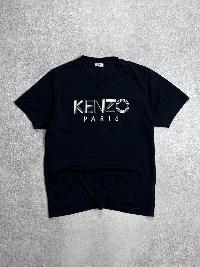 Kenzo × Vintage Vintage Kenzo Paris Big Logo T-shirt Y2K L Size US M / EU 48-50 / 2 - 1 Thumbnail