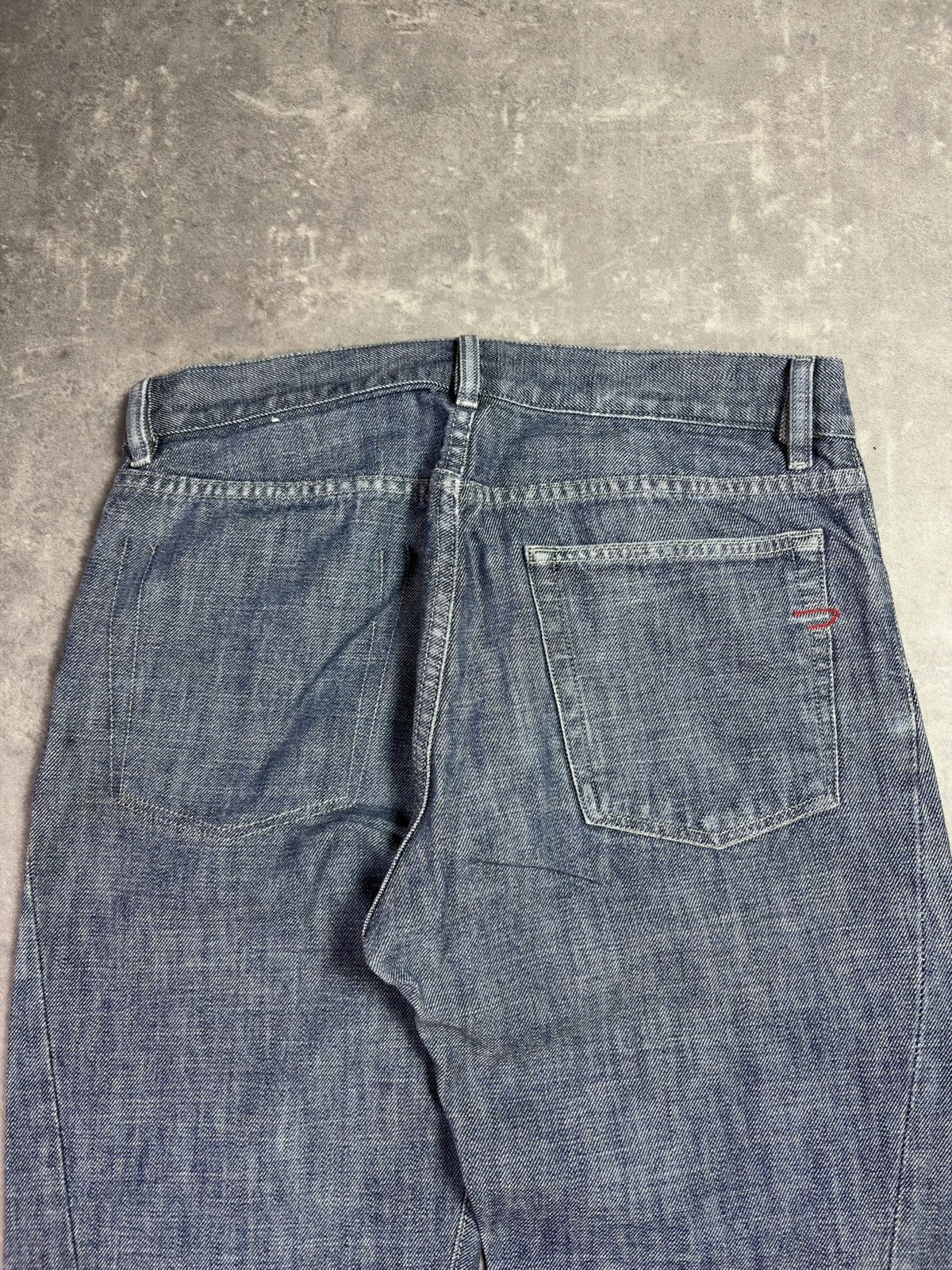 Diesel Diesel Recut Long Straight Denim Jeans 32 33 Indigo Rare Size US 32 / EU 48 - 13 Thumbnail