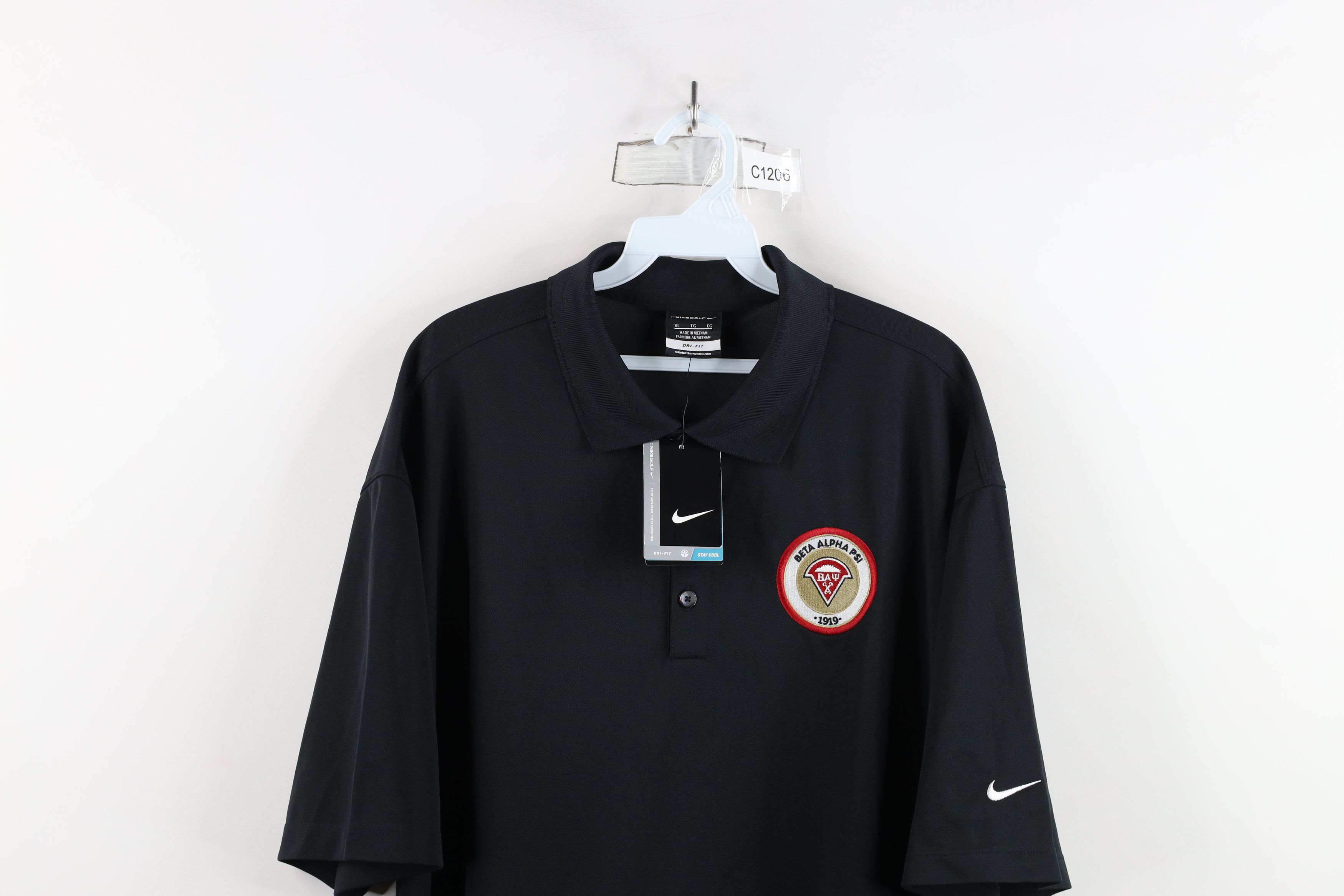 Nike × Vintage New Nike Golf Beta Alpha Psi Fraternity Collared Polo Shirt Size US XL / EU 56 / 4 - 2 Thumbnail