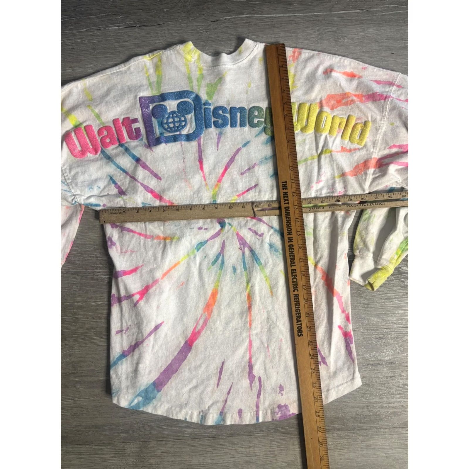 Disney Disney Spirit Jersey Shirt Womens XS Multicolor Tie Dye Walt Disney World Top Size XS / US 0-2 / IT 36-38 - 6 Thumbnail