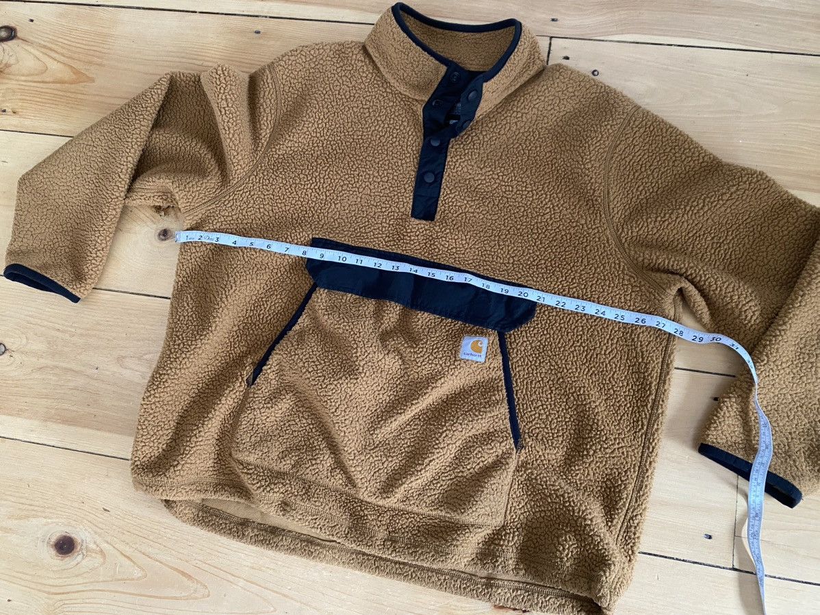 Carhartt × Vintage 3quarter snap Fleece Xl Size US XL / EU 56 / 4 - 5 Thumbnail
