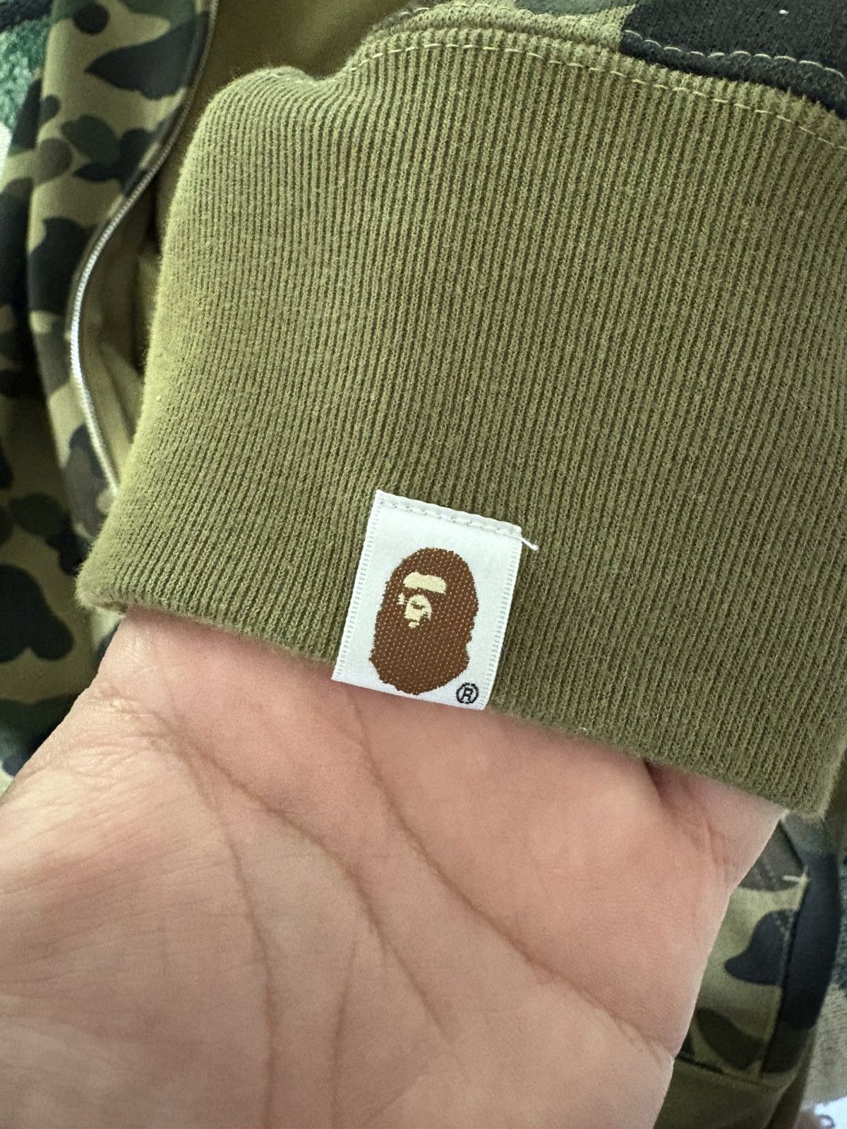 Bape A Bathing Ape BAPE PONR 1st Camo Shark Full Zip Hoodie Size US XL / EU 56 / 4 - 8 Thumbnail