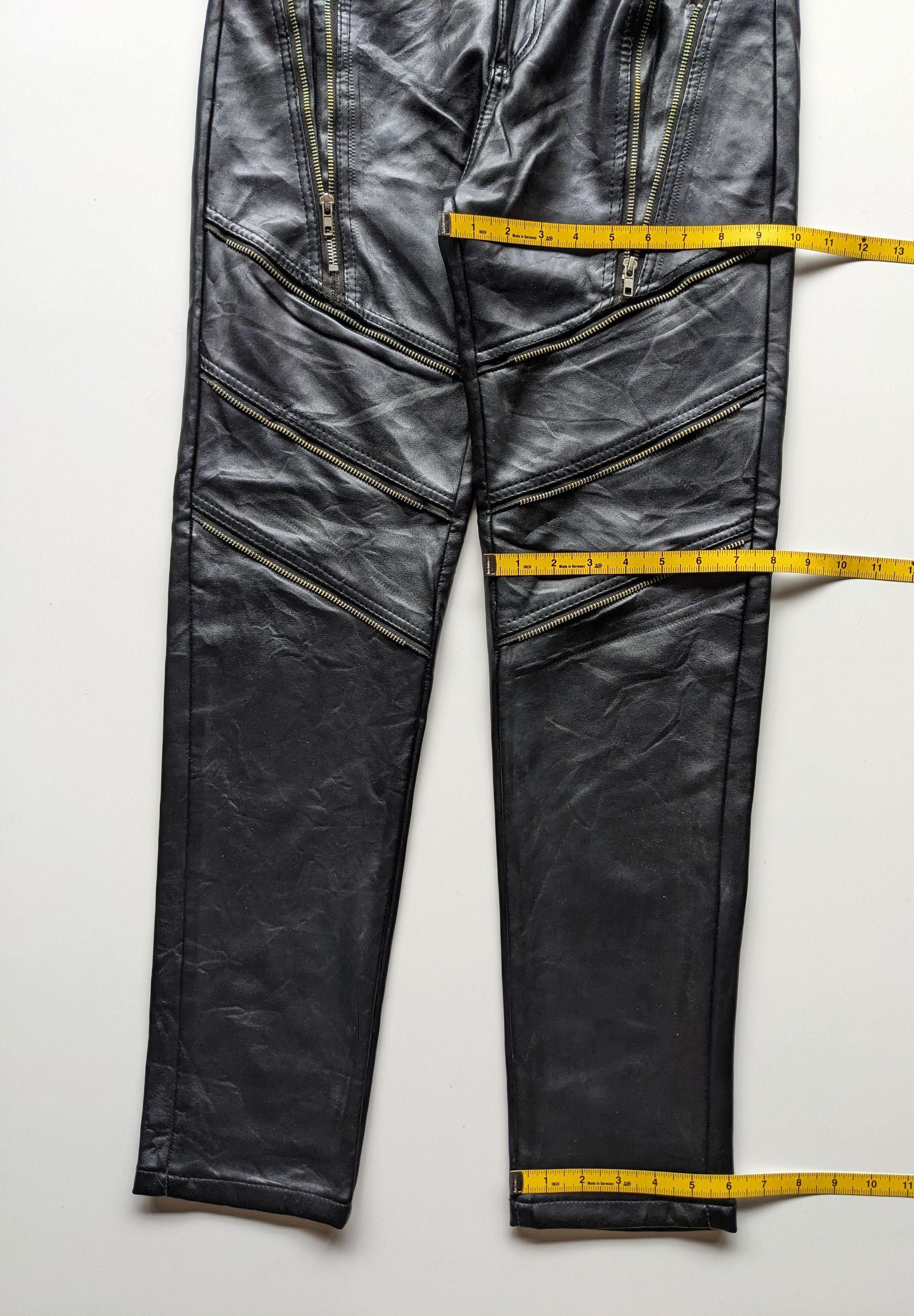 Designer × Leather × Rockstar Games Japanese brand rock star leather pants Size US 32 / EU 48 - 7 Thumbnail