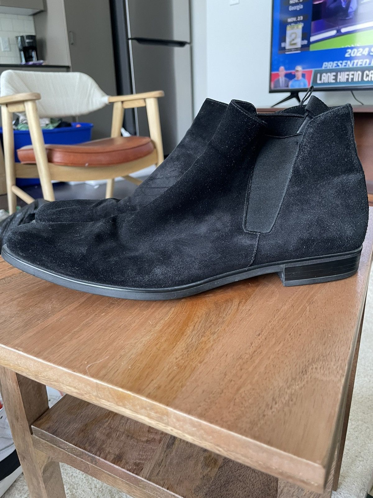 Prada Prada Suede Chelsea Boots Size US 11 / EU 44 - 1 Thumbnail