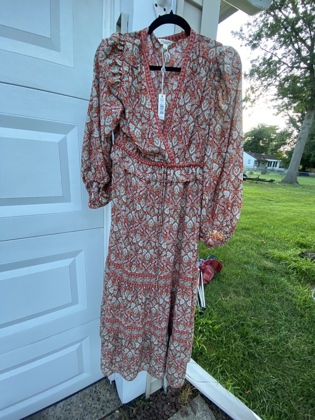 Other Max Studios Floral Dress Size L / US 10 / IT 46 - 1 Thumbnail