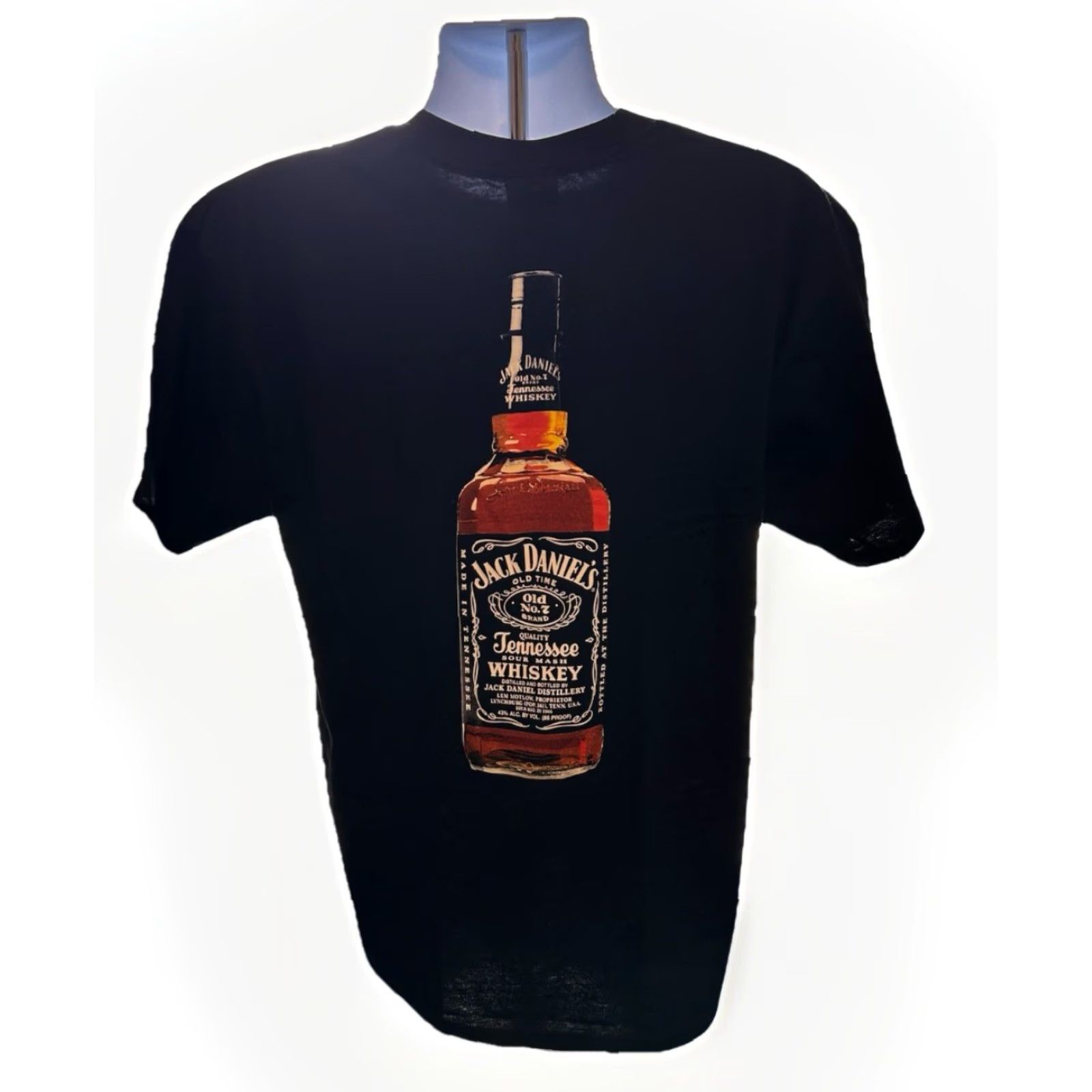 Doublet VINTAGE Jack Daniels I Know Jack Shirt Men Large NWT VTG Black Short Sleeve Double Side Logo Graphic Print Crew Neck 2006 Mens Size US L / EU 52-54 / 3 - 2 Thumbnail
