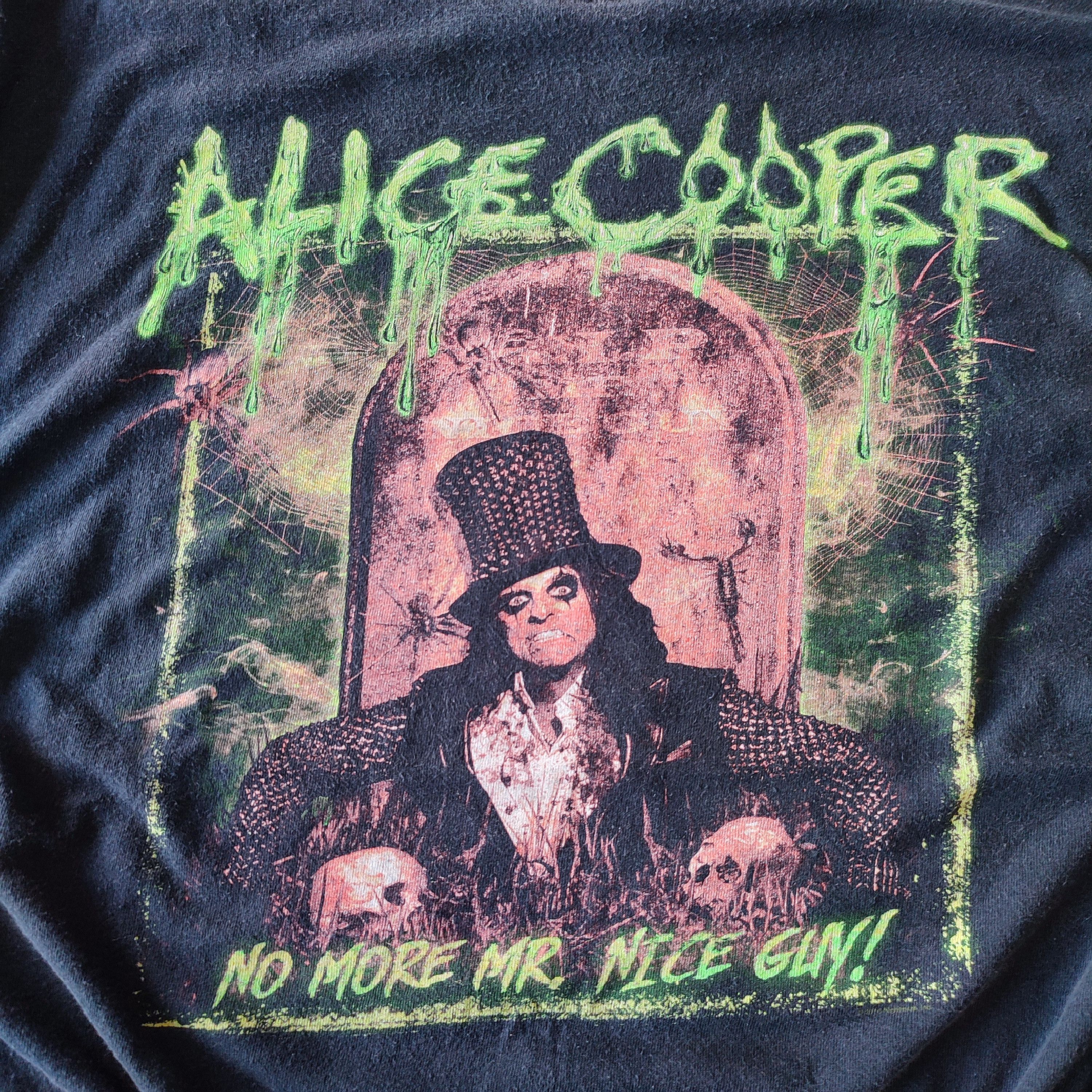 Band Tees × Vintage ALICE COOPER T SHIRT Size US XXL / EU 58 / 5 - 3 Thumbnail