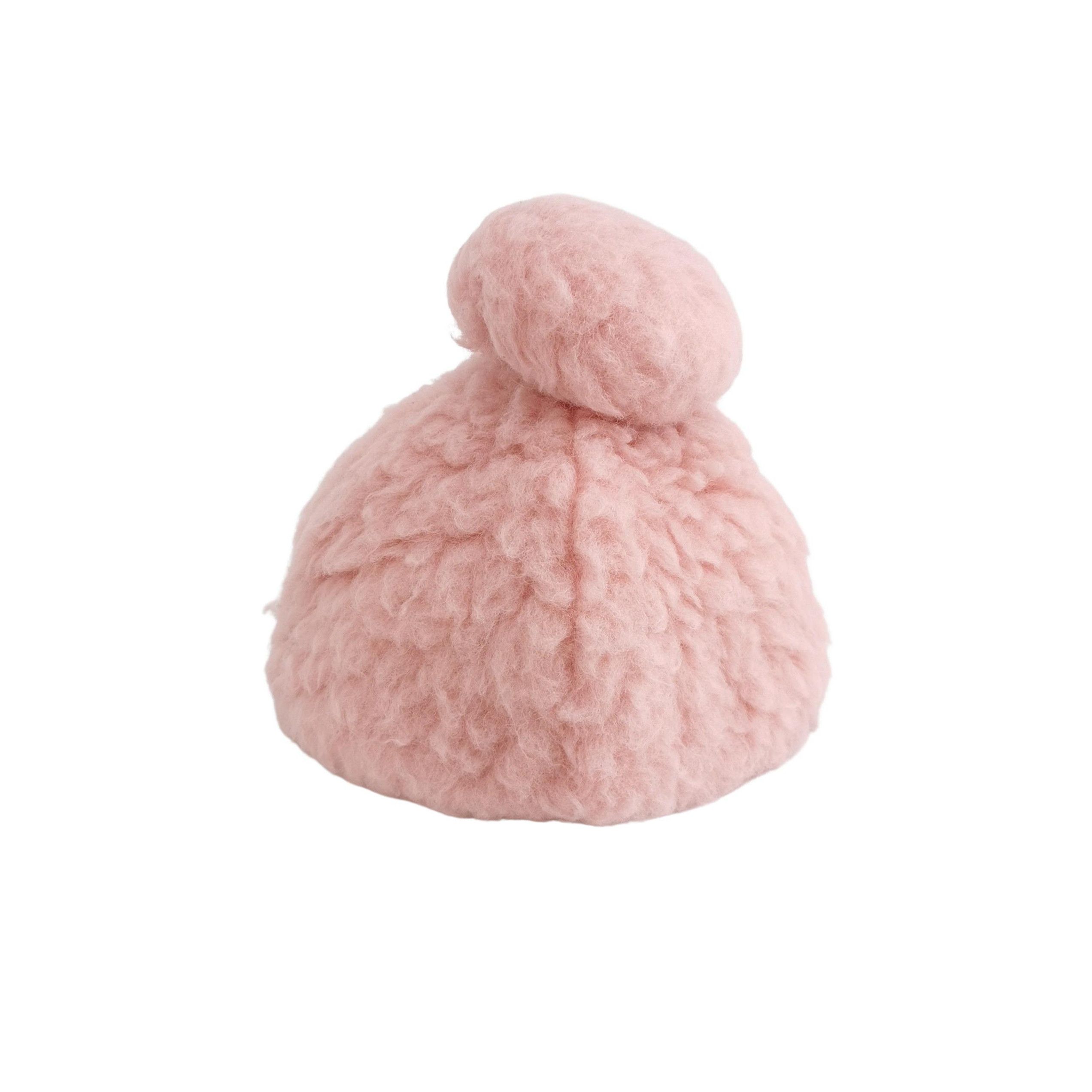 Gucci Gucci Pink Wool Blend Pom-Pom Hat ONE SIZE Size ONE SIZE - 1 Thumbnail