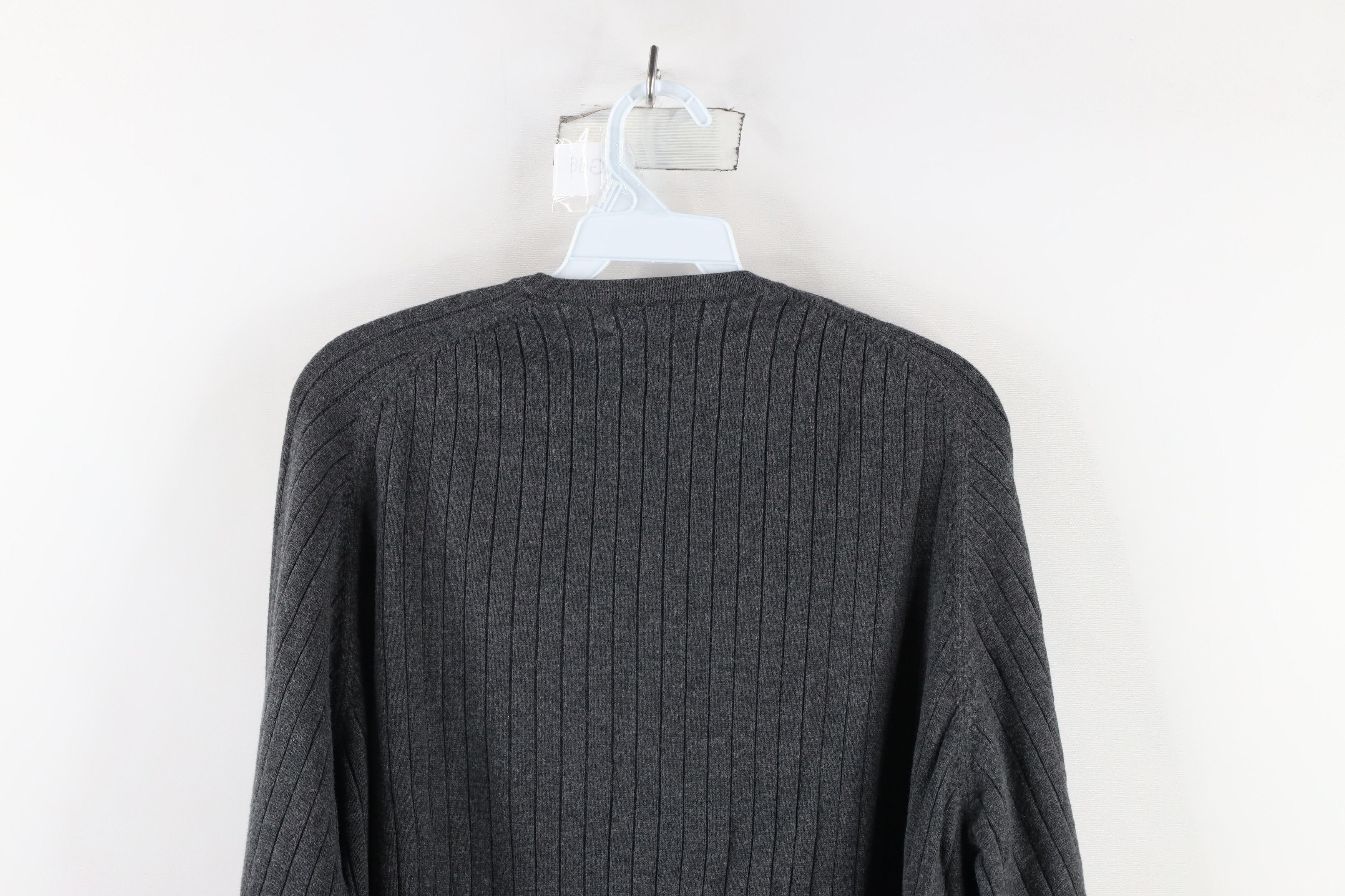 Vintage Vintage 90s Streetwear Heavyweight Knit Long Sleeve T-Shirt Size XL / US 12-14 / IT 48-50 - 7 Thumbnail