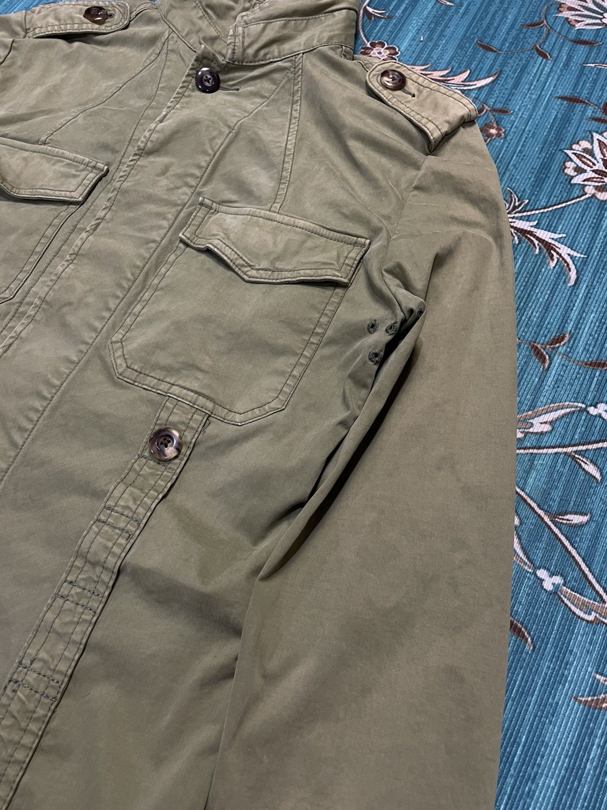 junhashimoto Junhashimoto M-65 Field Jacket Nice Sun Faded Size US M / EU 48-50 / 2 - 3 Thumbnail