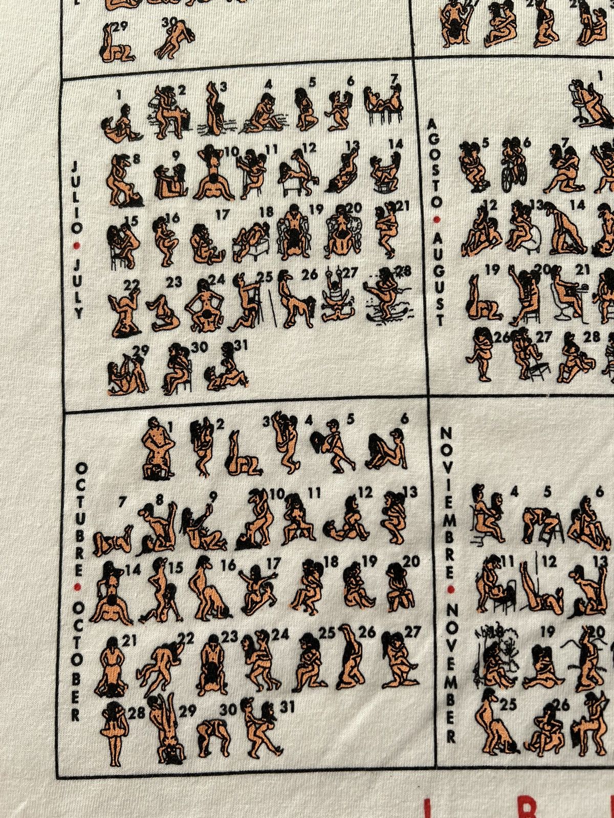 Vintage Vintage 2000s Sex Positions Kamasutra Porno Star Ibiza Size US M / EU 48-50 / 2 - 5 Thumbnail