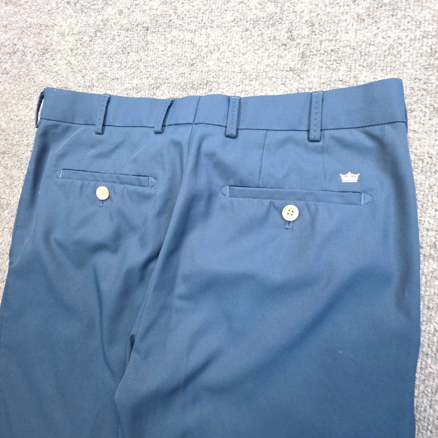 Peter Millar Peter Millar Eb66 Pants Mens 32 Blue Stretch Wicking Performance Golf Khakis Size US 32 / EU 48 - 3 Thumbnail
