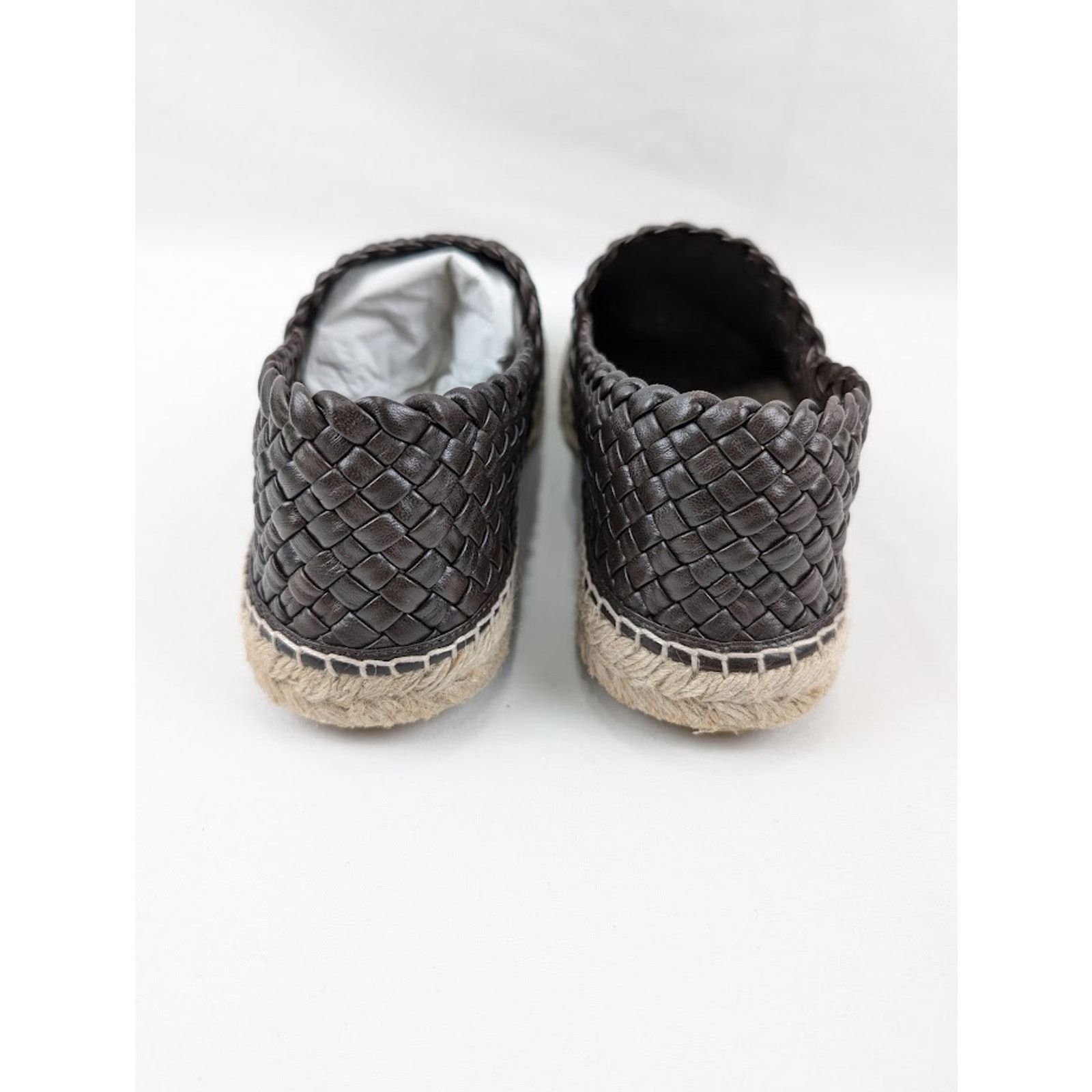 Bottega Veneta o1rshd1 Espadrilles Leather Tubular Nappa in Fondant Size US 12 / EU 45 - 17 Thumbnail