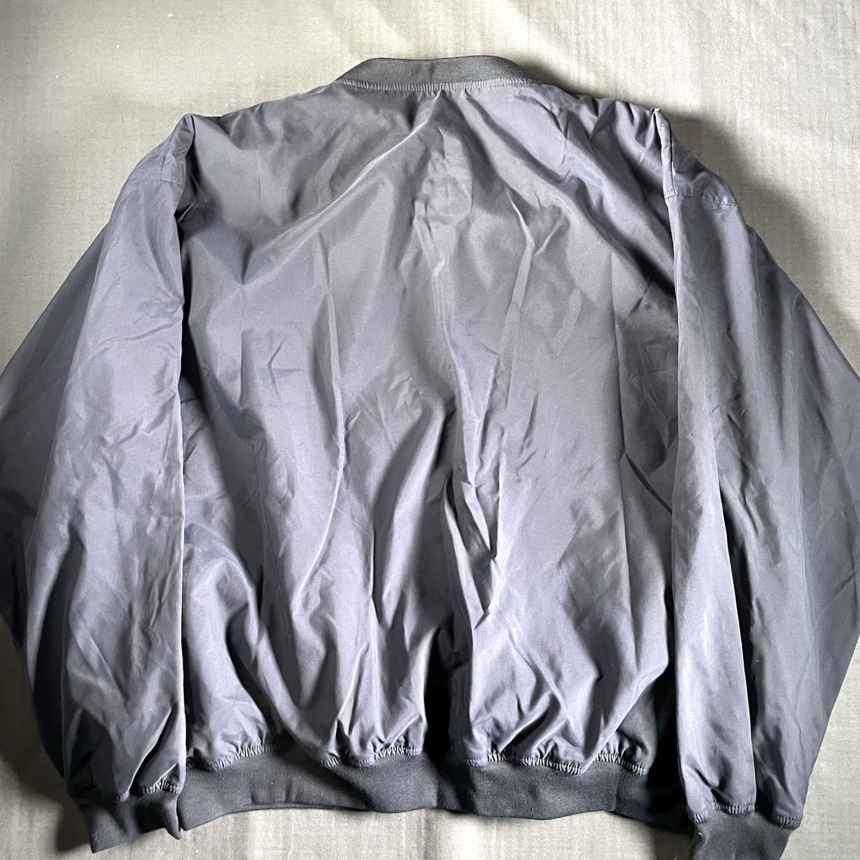 Port Authority VINTAGE Jim Carrey Evan Almighty Movie Promo Windbreaker Jacket XL Blue Men XL Windbreaker Movie Port Authority Size US XL / EU 56 / 4 - 7 Thumbnail