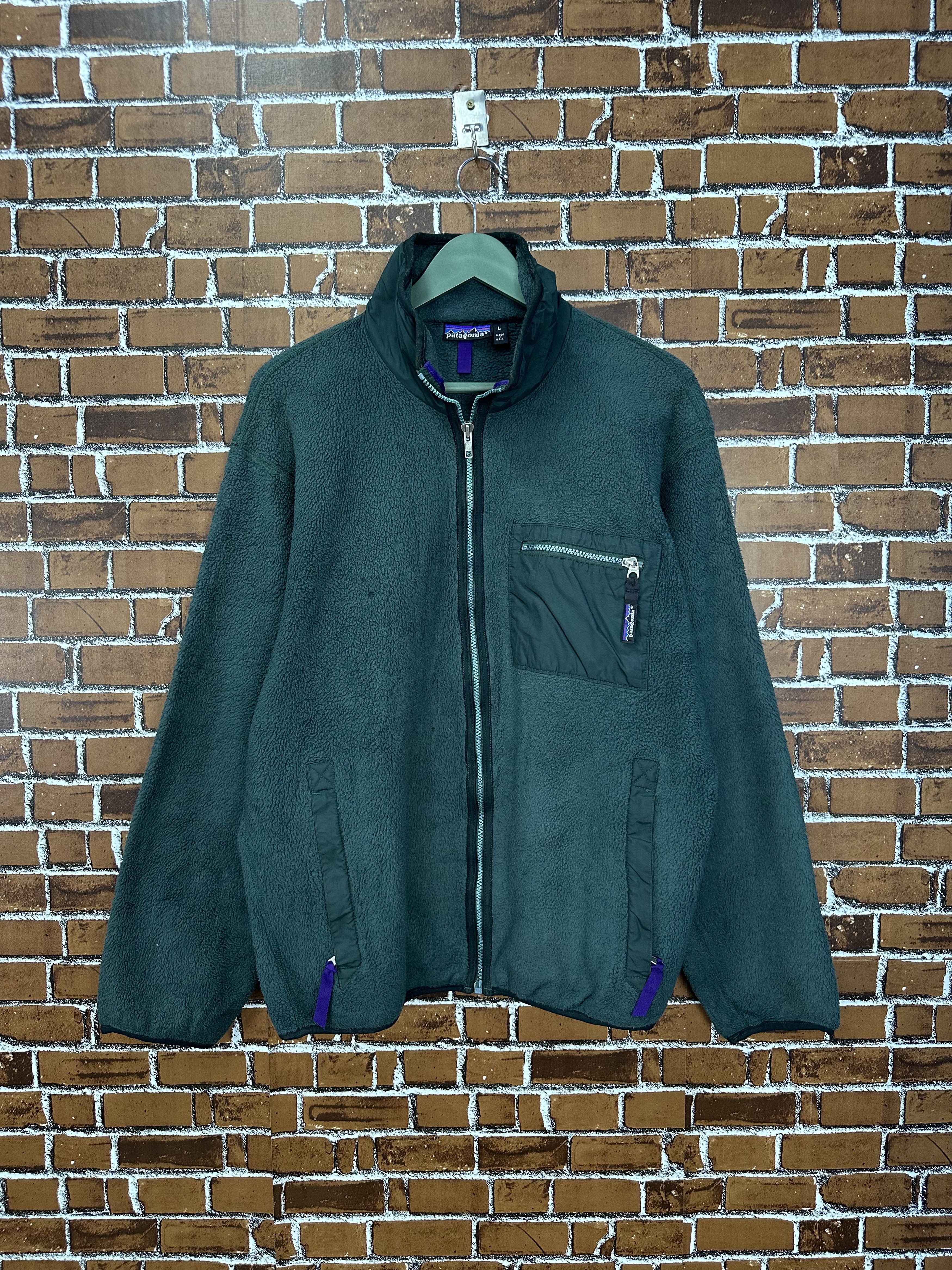 Patagonia Patagonia Retro Fleece Snap T Made in Usa Z363 Size US L / EU 52-54 / 3 - 1 Thumbnail