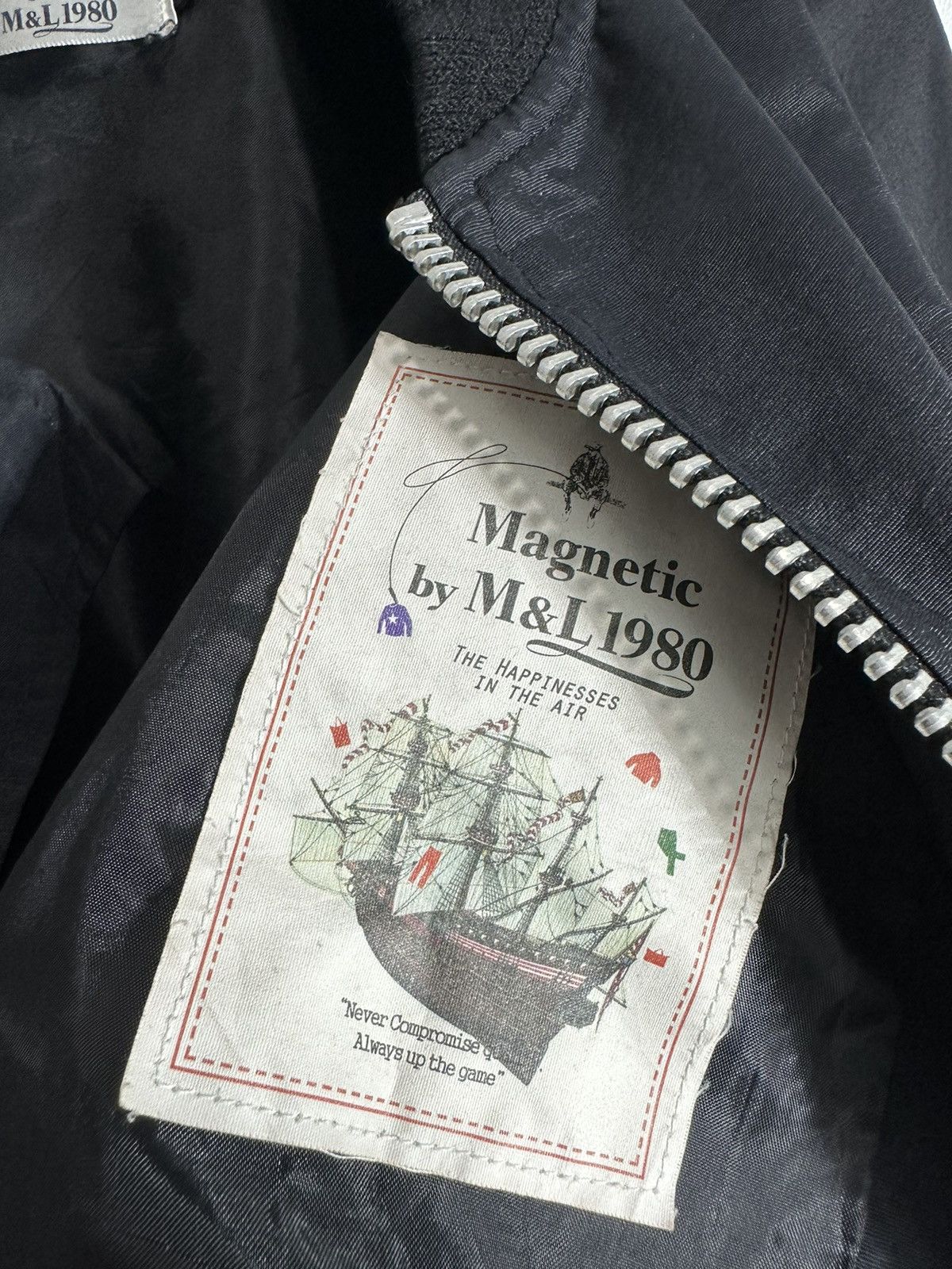 Beauty Beast 80s MAGNETIC by M&L ALL AMERICAN JACKET KMRII LGB STYLE Size US XL / EU 56 / 4 - 9 Thumbnail