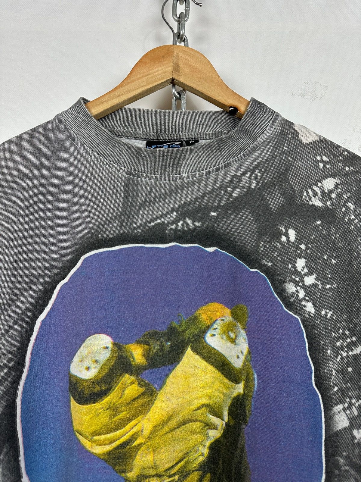 Tony Hawk Vintage All Over Print Skateboard Let’s Go Y2K T-Shirt Size US M / EU 48-50 / 2 - 7 Thumbnail
