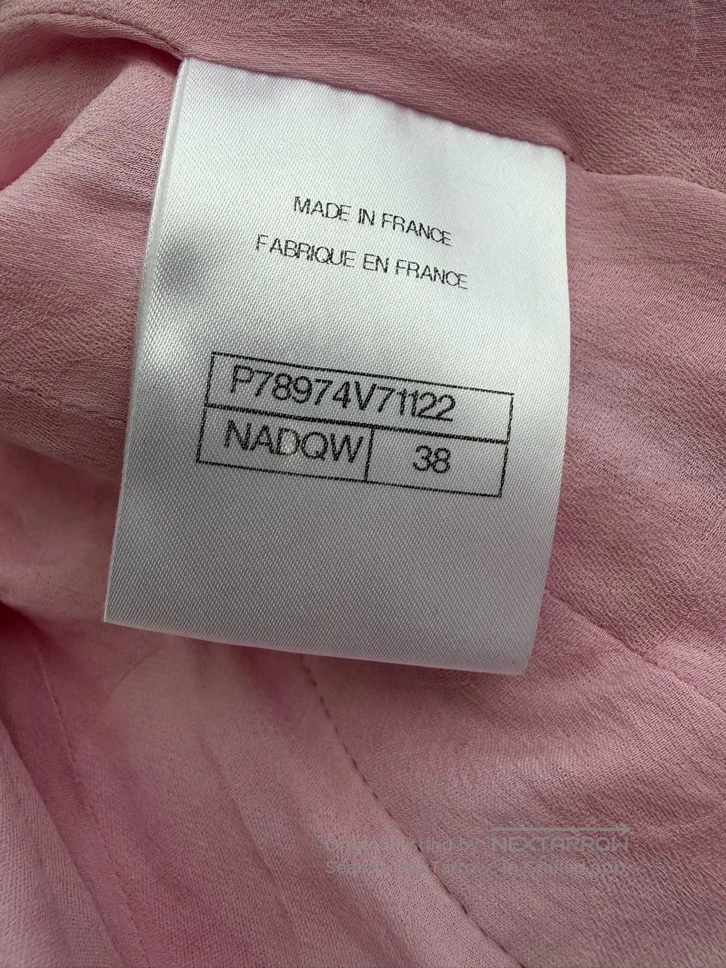 Chanel Chanel Pink Tweed Pearl Trim Jacket. Size US M / EU 48-50 / 2 - 6 Thumbnail
