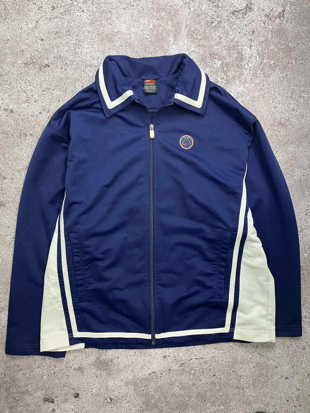Nike Nike Vintage Basketball Zip Up Sweatshirt Size US M / EU 48-50 / 2 - 1 Thumbnail