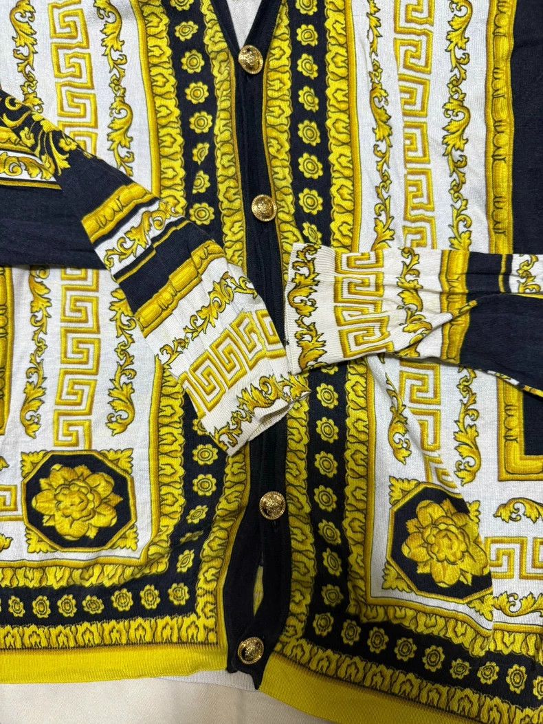Versace Versace Baroque Medusa patterned knit Size US S / EU 44-46 / 1 - 3 Thumbnail