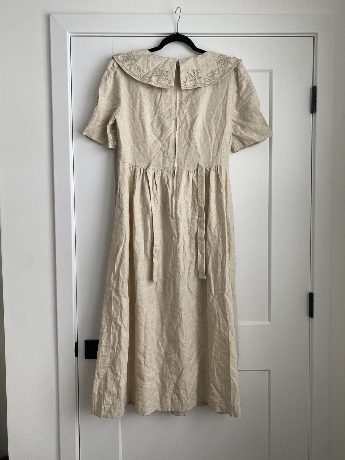 Other NWT Karin Stevens Women’s Dress Beige Dress Size 8 Size M / US 6-8 / IT 42-44 - 7 Thumbnail