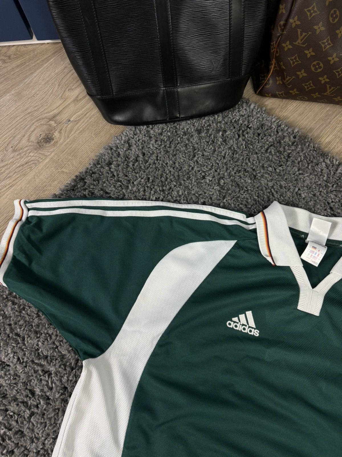 Adidas × Vintage Vintage Germany Adidas 2000/02 Jersey Away Football Shirt Size US XL / EU 56 / 4 - 7 Thumbnail