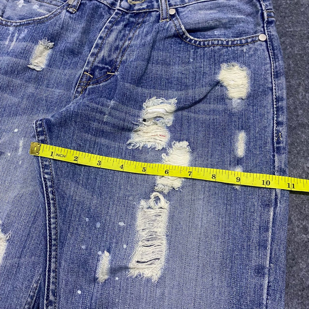 American Eagle Outfitters 💥Flare💥 American Eagle Qutfitters Distressed Denim Size US 31 - 5 Thumbnail