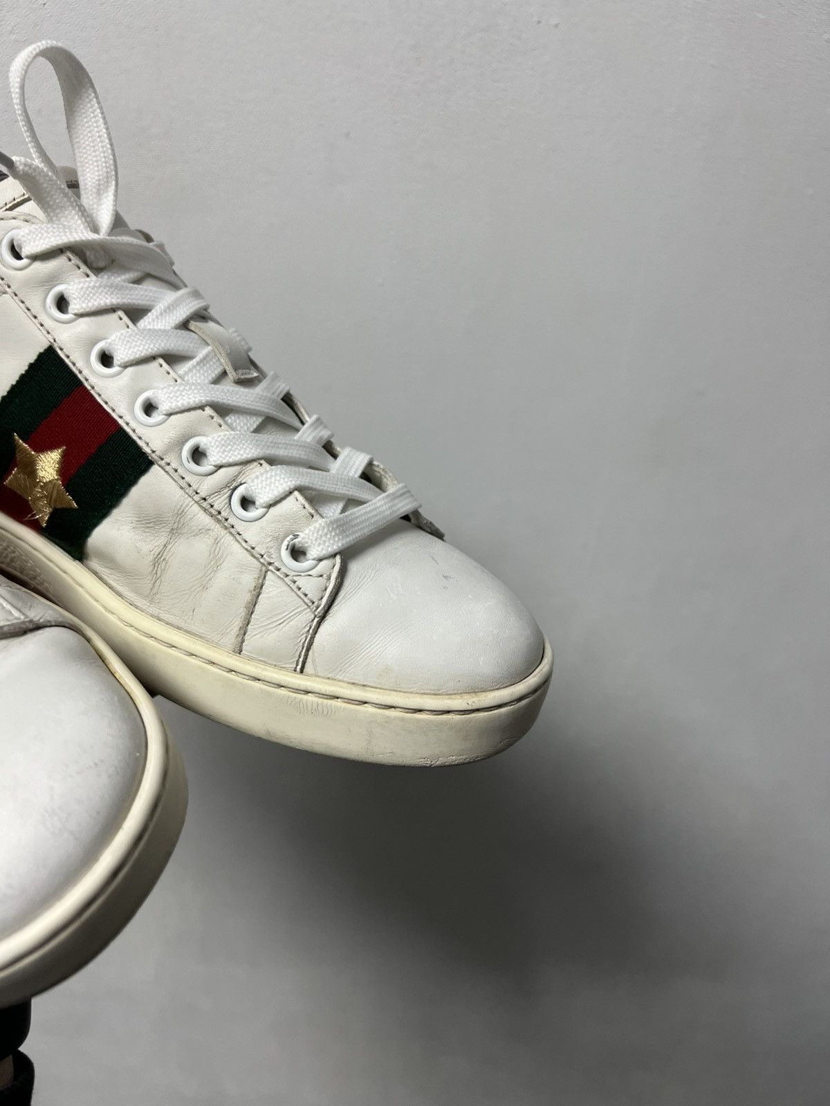 Gucci Gucci Pineapple Rhyton Low Top Sneaker Rare Sneakers Size US 5.5 / EU 38 - 3 Thumbnail