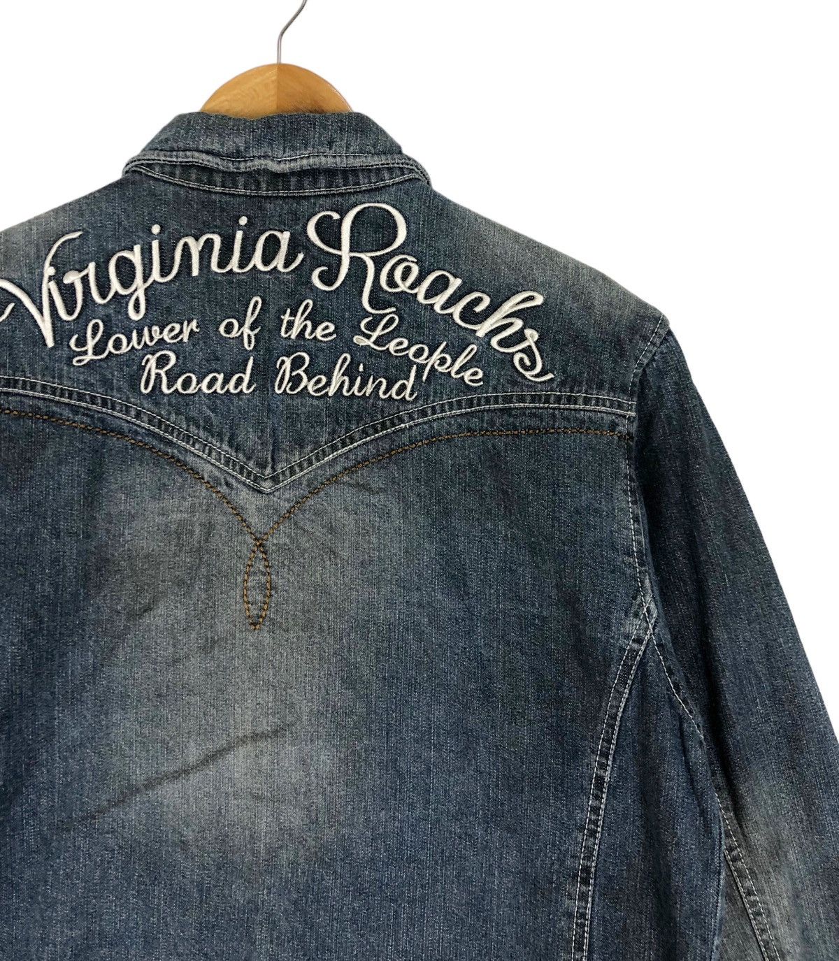 In The Attic In The Attic Western Denim Embroidery Button Shirt Size US L / EU 52-54 / 3 - 10 Thumbnail