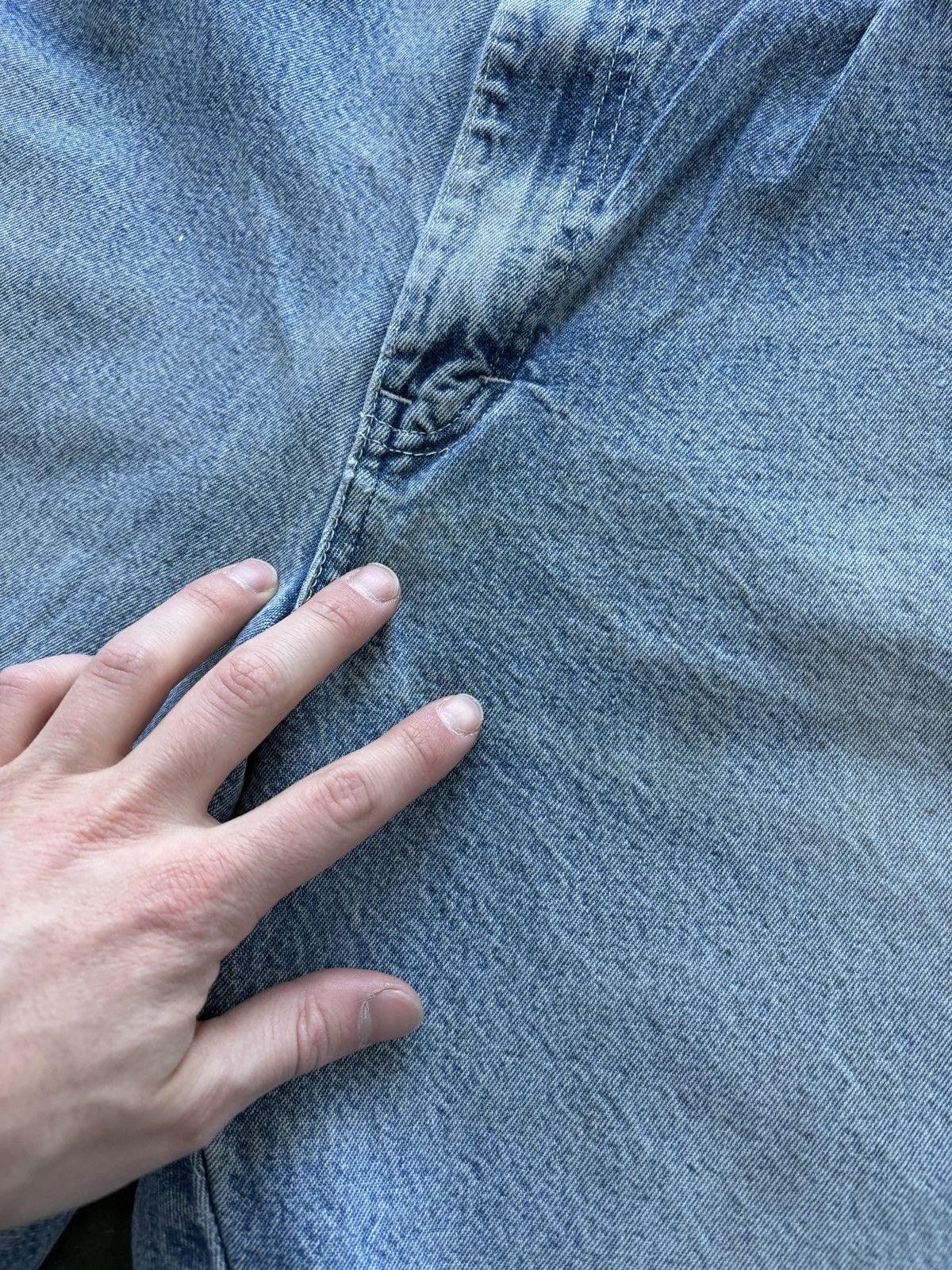 Dickies Thrashed Vintage Y2K Dickies Carpenter Jeans 36x31 Faded Size US 36 / EU 52 - 6 Thumbnail