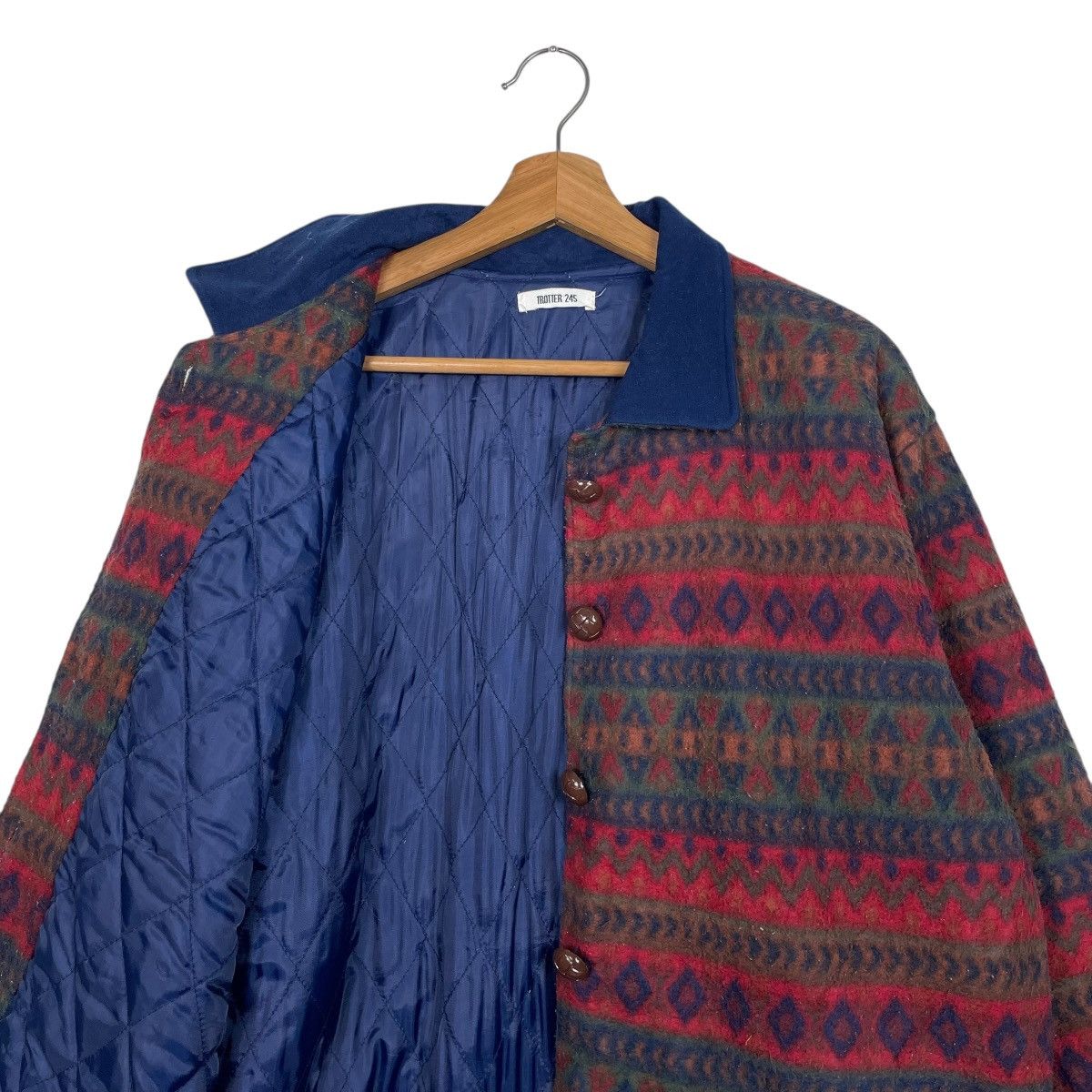 Japanese Brand Japanese Brand Trotter 245 Multicolor Abstract Jacket Size US L / EU 52-54 / 3 - 10 Thumbnail