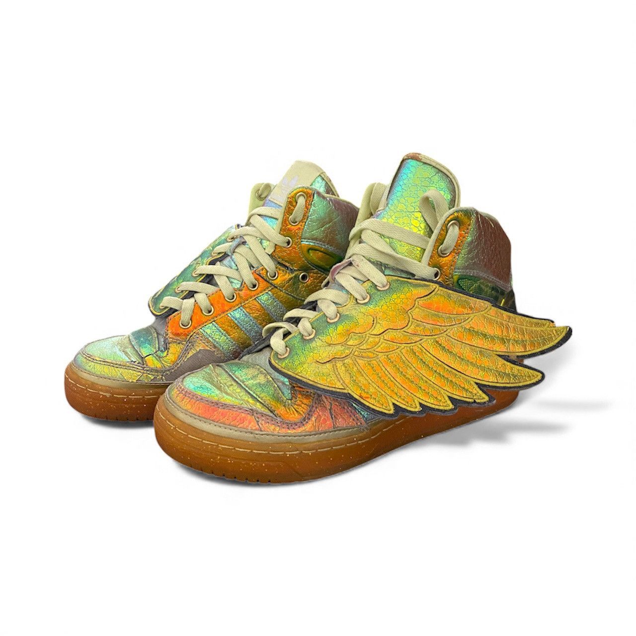 Adidas x jeremy scoot high top sneakers