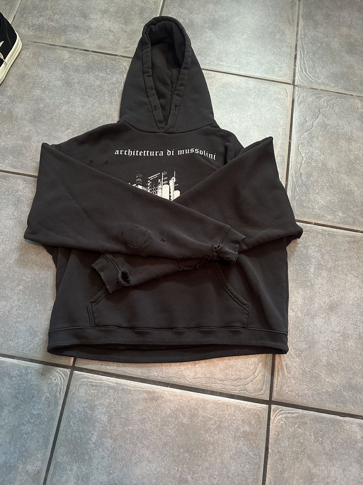 Enfants Riches Deprimes ERD ARCHITETTURA DI MUSSOLINI HOODIE Size US M / EU 48-50 / 2 - 4 Thumbnail