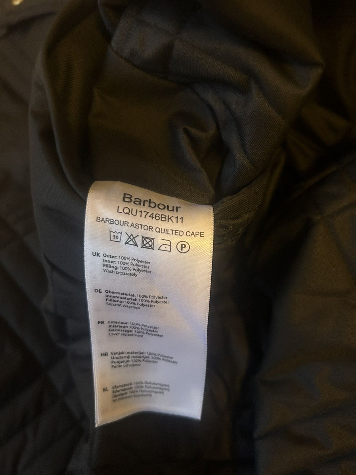 Barbour Barbour Quilted Cape Size L / US 10 / IT 46 - 5 Thumbnail