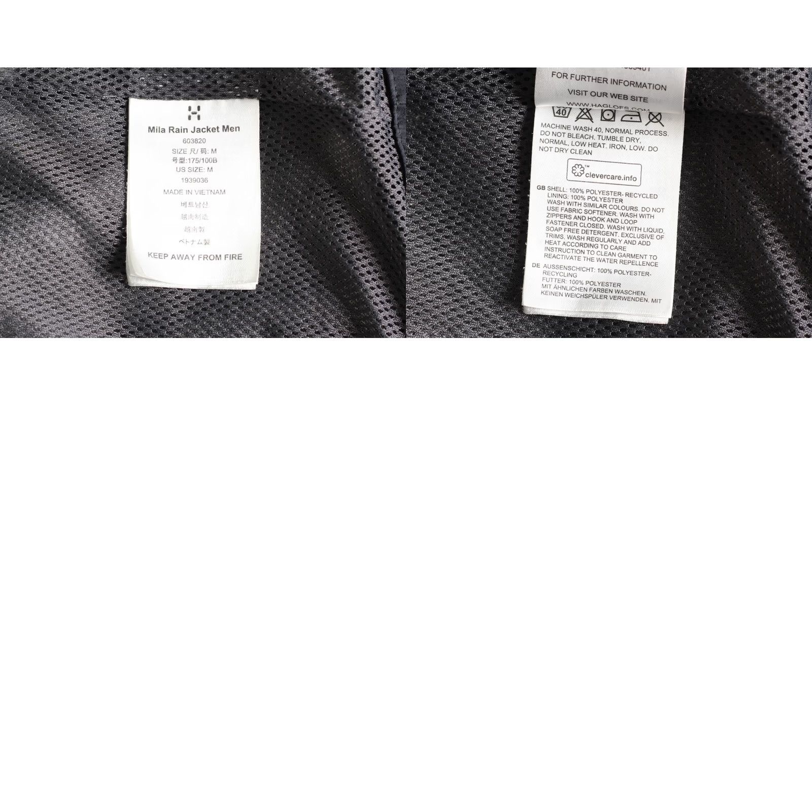 Vintage Haglöfs Mila Rain Jacket Men M Hooded Waterproof Outdoor MJ5952 Jacket Size US M / EU 48-50 / 2 - 8 Thumbnail