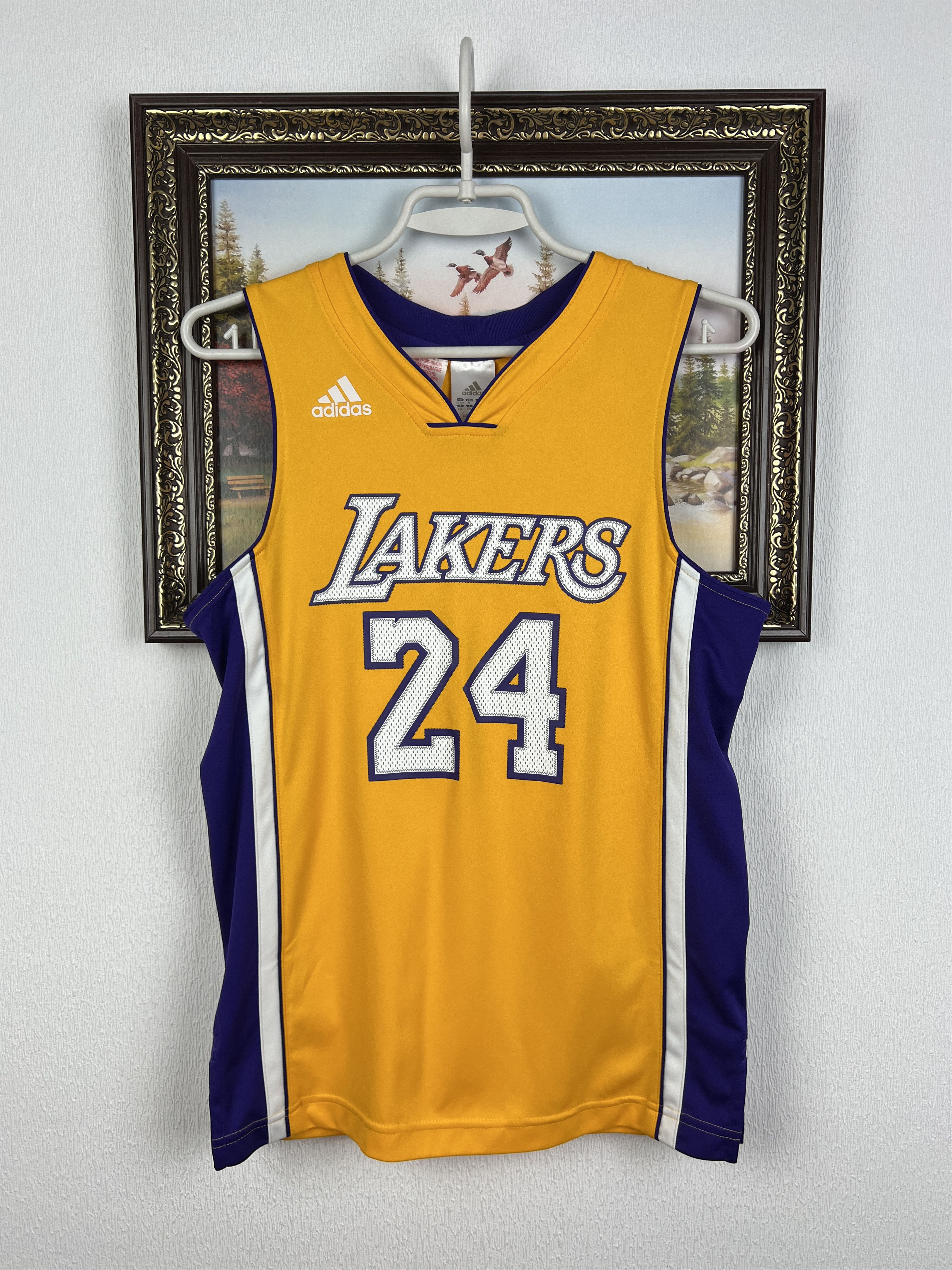 Adidas Los Angeles Lakers NBA Bryant Jersey Shirt Hype Size Boys M Size US XXS / EU 40 - 1 Thumbnail