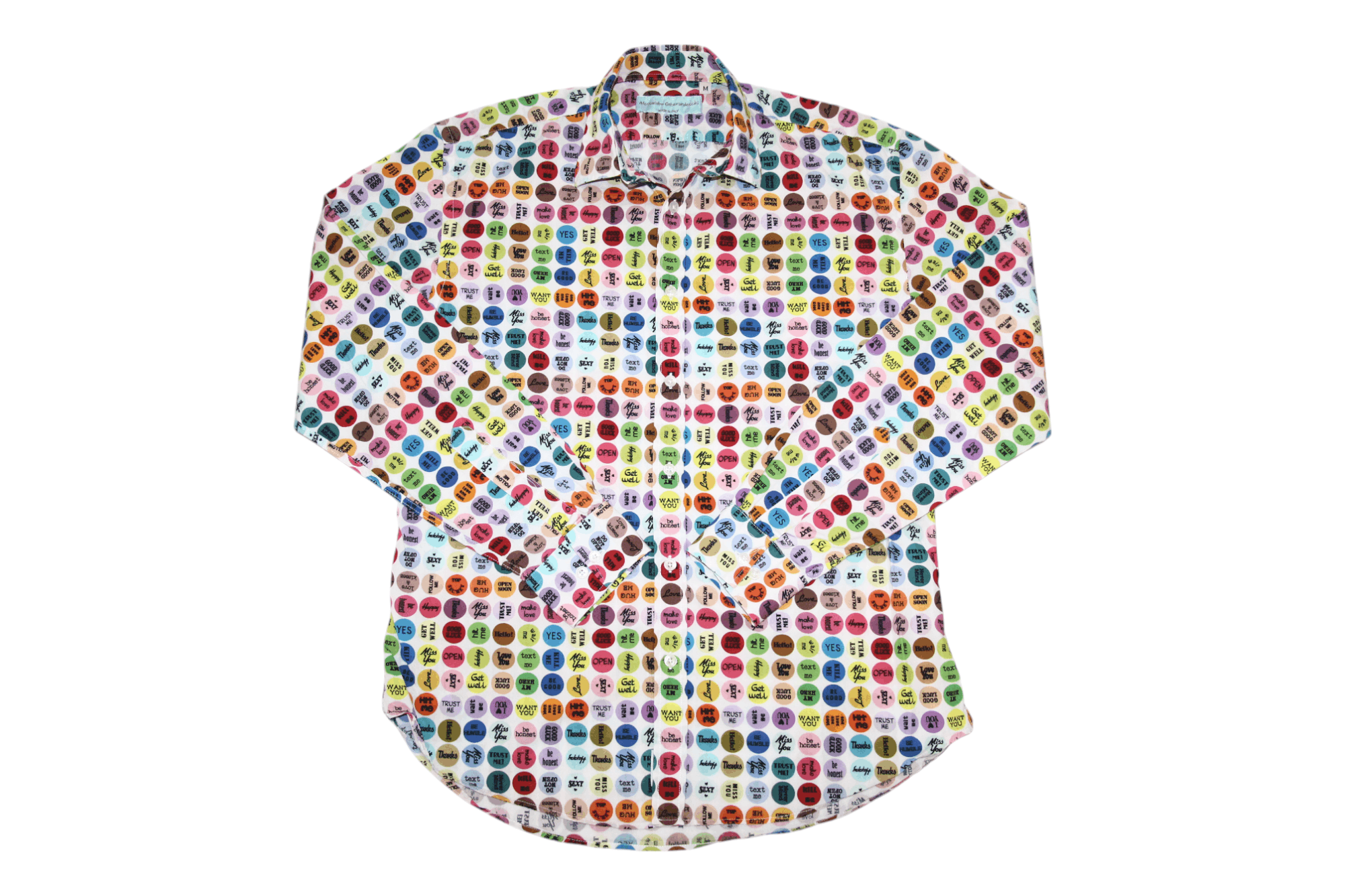 Robert Graham Alessandro Gherardeschi crazy coloured design casual shirt Size US M / EU 48-50 / 2 - 3 Thumbnail