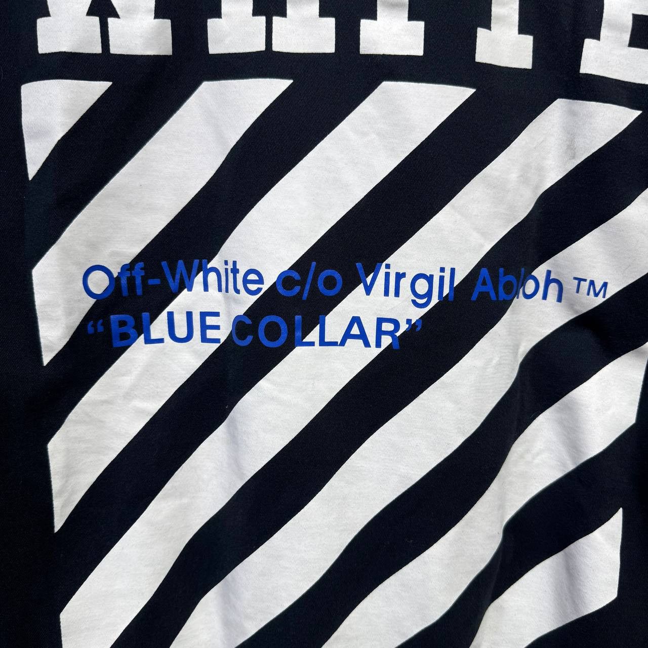 Off-White Off-White “Blue collar” Bomber jacket rare piece Size US M / EU 48-50 / 2 - 3 Thumbnail