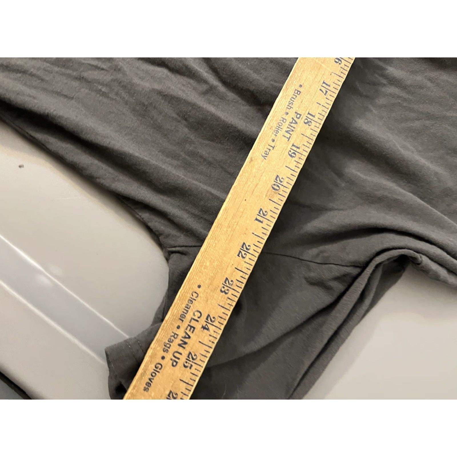 Vintage True Classic Crew Neck T Shirt Mens 2XL Gray Solid Stretch Size US XXL / EU 58 / 5 - 5 Thumbnail